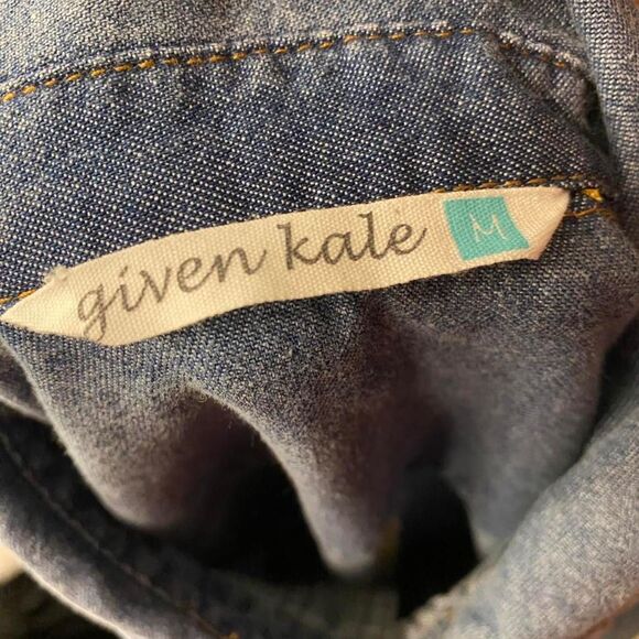 Given Kale Denim Dress - Picture 8 of 8